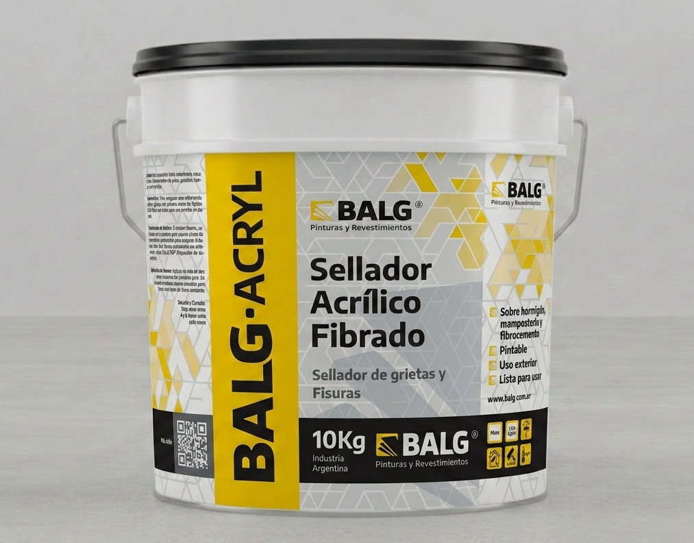 BALG - ACRYL. Sellador acrílico fibrado