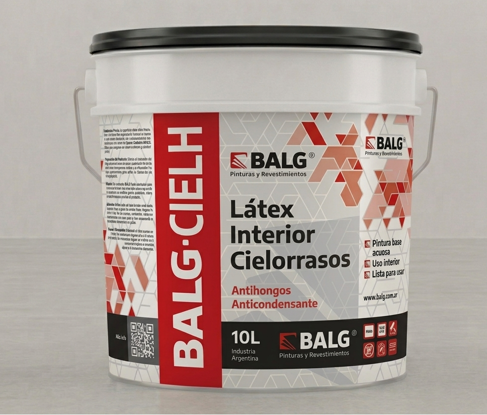 BALG - CIELH. Cielorraso antihongos anticondensante